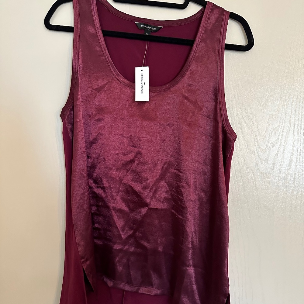 Banana Republic Silky Tank NWT